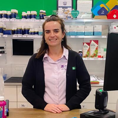 Pharmacy student Rheanna Norris