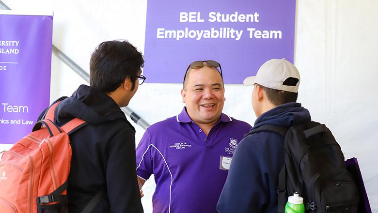BEL student employability team